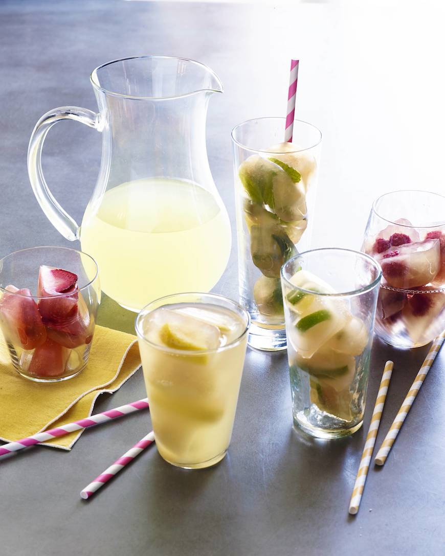 Lemonade Iced Tea Ice Cubes