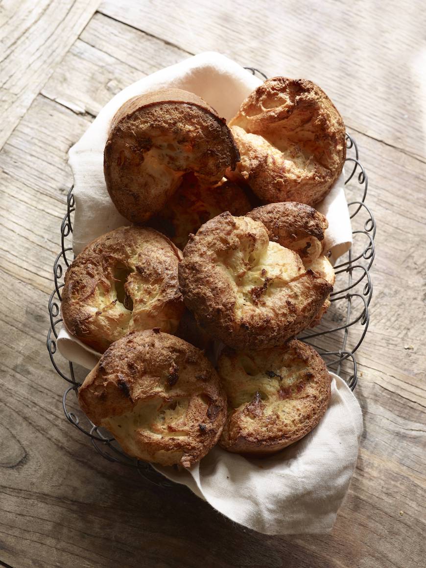 Herb and Cheese Popovers from www.whatsgabycooking.com (@whatsgabycookin)