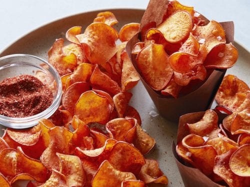 Spicy q Sweet Potato Chips What S Gaby Cooking