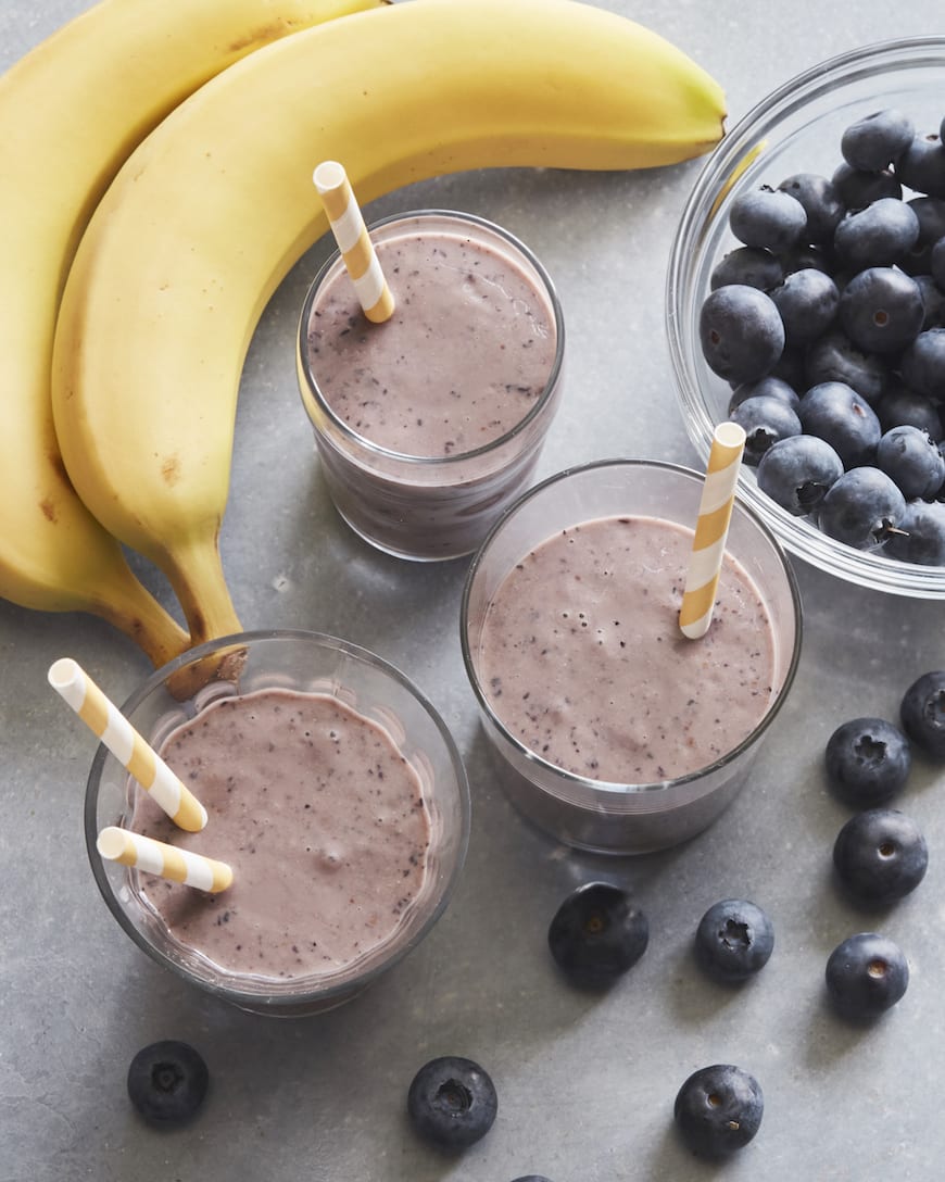 Blueberry Muffin Smoothie  from www.whatsgabycooking.com (@whatsgabycookin)