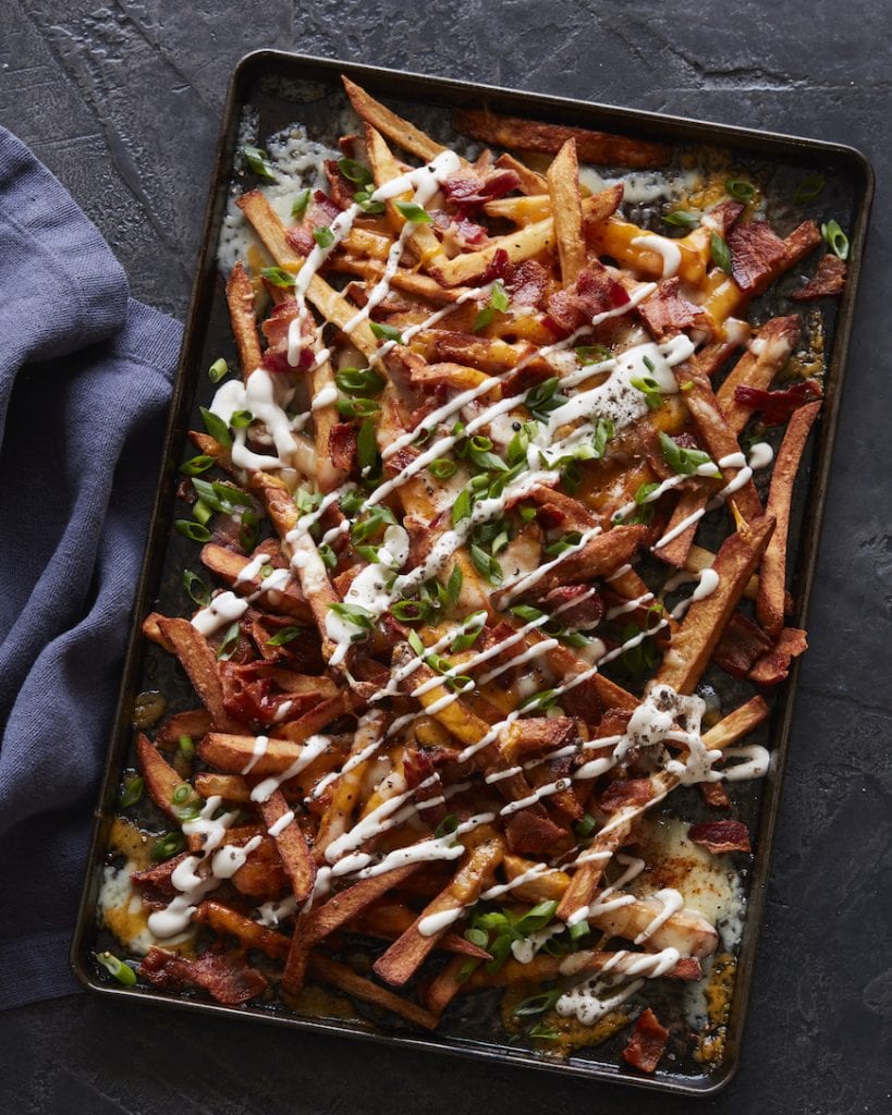 Bacon Cheddar Ranch Fries from www.whatsgabycooking.com (@whatsgabycookin)