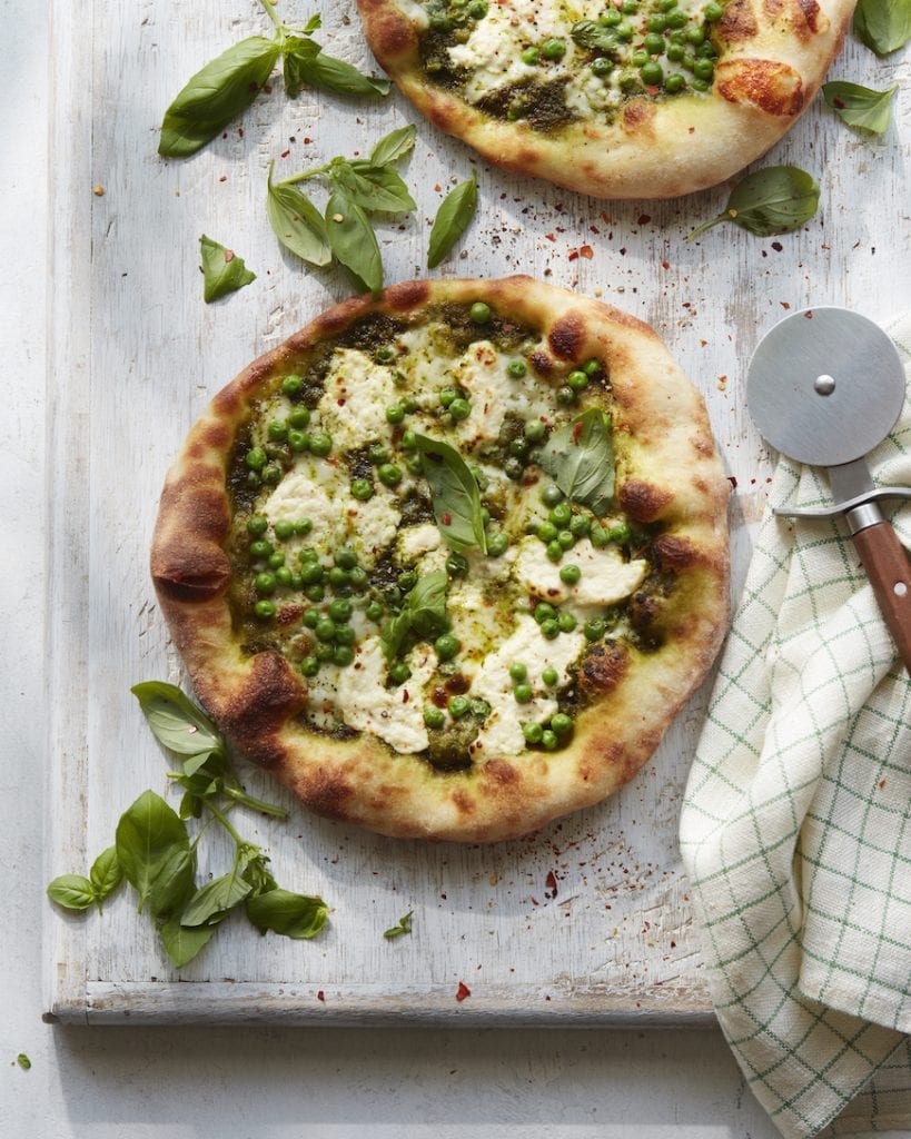 Pea Pesto Pizza from www.whatsgabycooking.com (@whatsgabycookin)