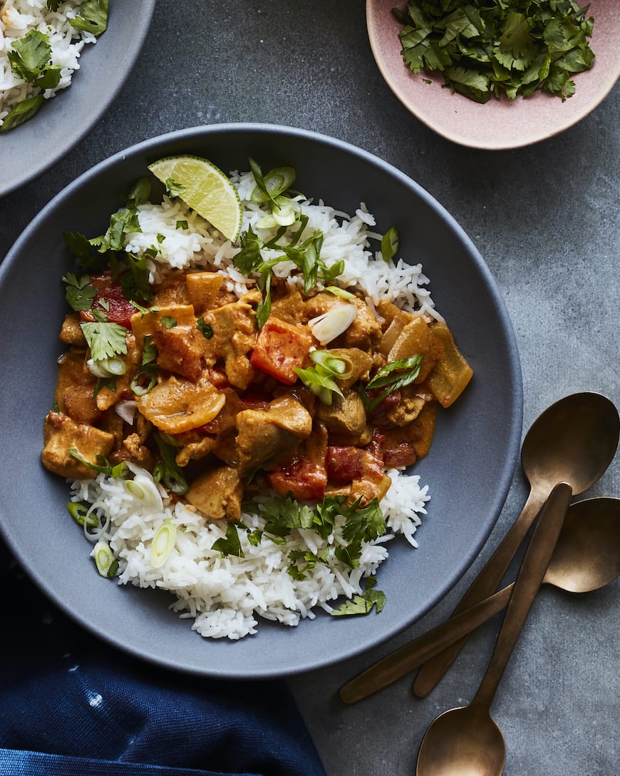 Thai Chicken Coconut Curry from www.whatsgabycooking.com (@whatsgabycookin)