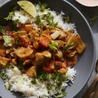 Thai Chicken Coconut Curry from www.whatsgabycooking.com (@whatsgabycookin)