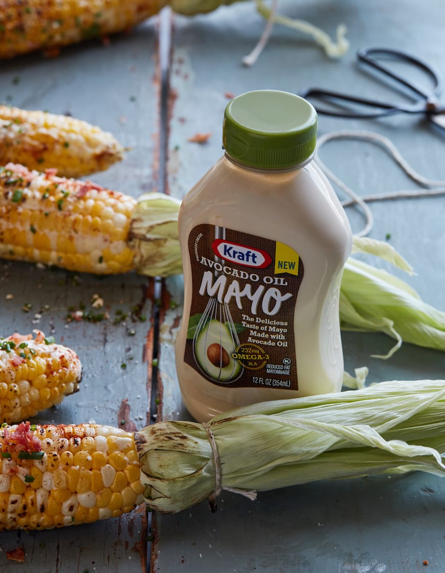 Grilled Avocado Street Corn from www.whatsgabycooking.com (@whatsgabycookin)