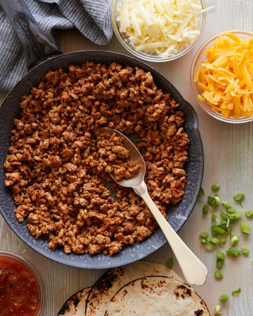 Ground Chicken Tacos from www.whatsgabycooking.com (@whatsgabycookin)