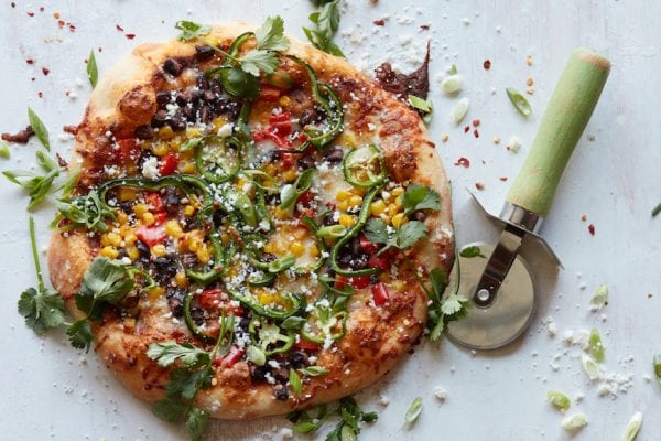 Southwestern Taco Pizza from www.whatsgabycooking.com (@whatsgabycookin)