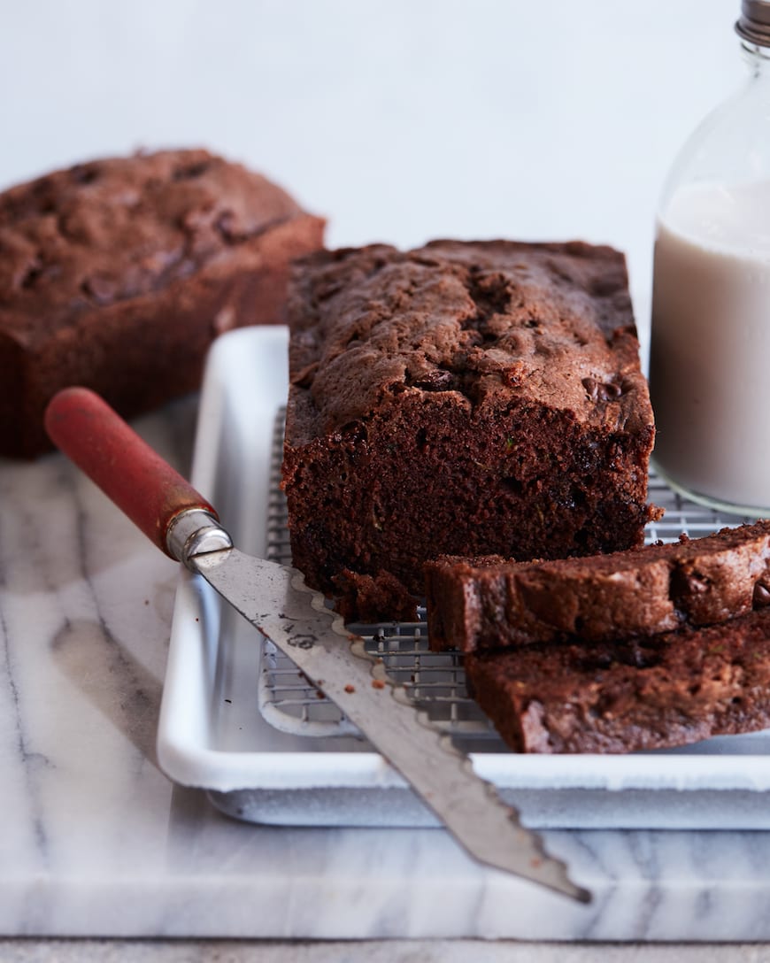 Double Chocolate Chip Zucchini Bread from www.whatsgabycooking.com (@whatsgabycookin)