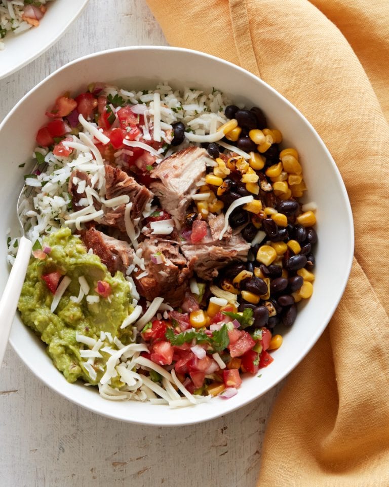 Carnitas Burrito Bowl What's Gaby Cooking