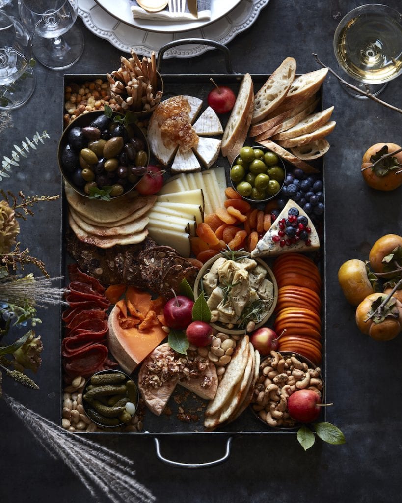 Thanksgiving Dinner Cheese Board from www.whatsgabycooking.com (@whatsgabycookin)