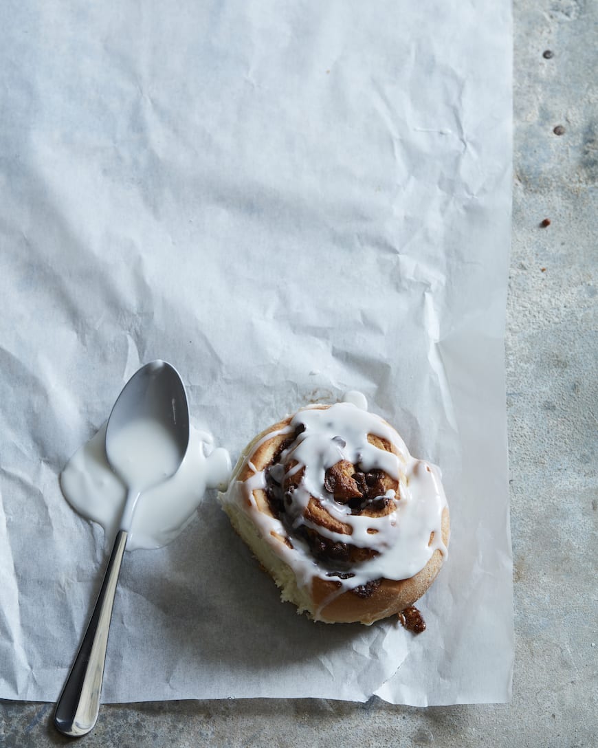 Chocolate Chip Cinnamon Rolls from www.whatsgabycooking.com (@whatsgabycookin)