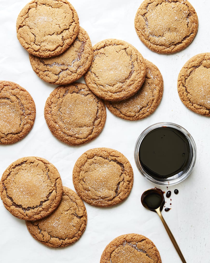 Soft Molasses Cookies