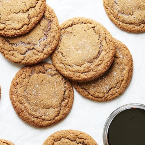 Molasses Cookies from www.whatsgabycooking.com (@whatsgabycookin)