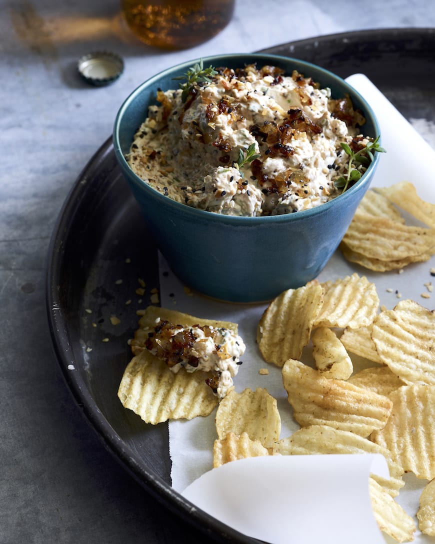 Roasted Onion Dip from www.whatsgabycooking.com (@whatsgabycookin)