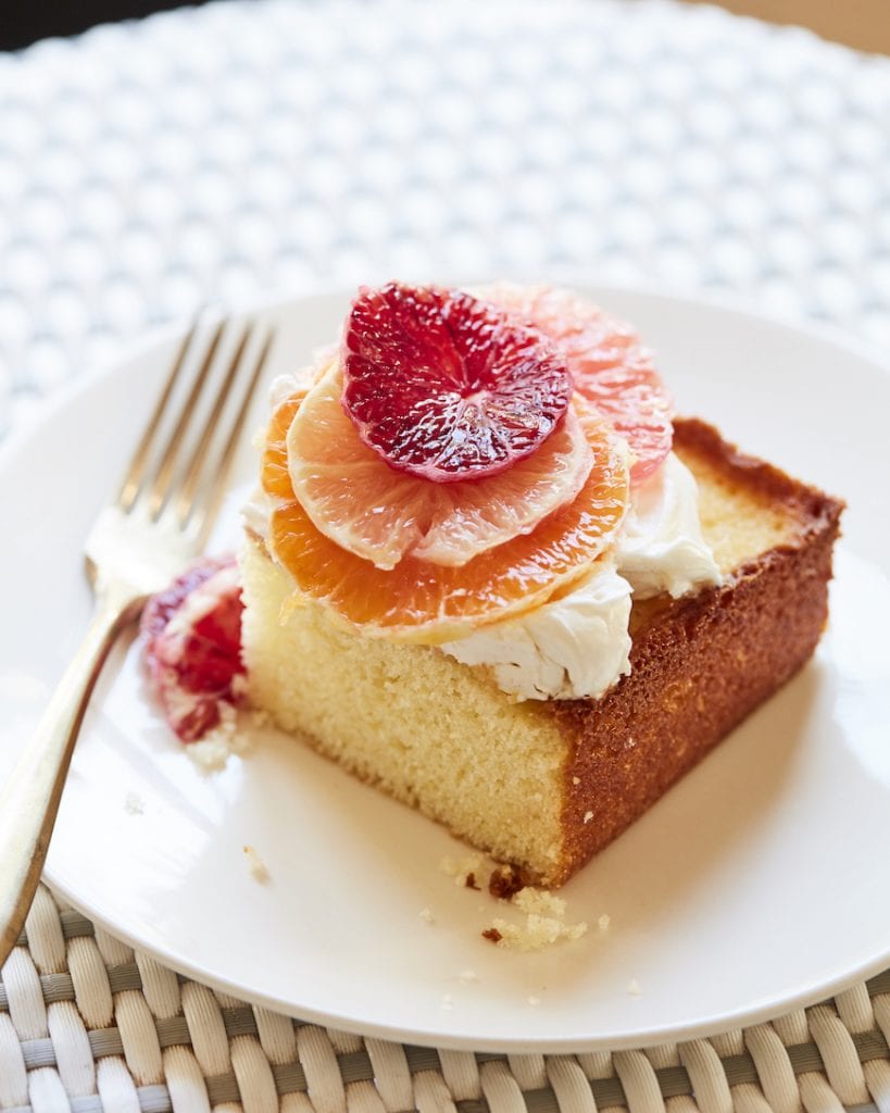 Citrus Sheet Cake