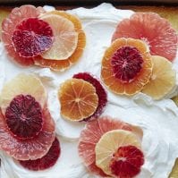 Citrus Sheet Cake from www.whatsgabycooking.com (@whatsgabycookin)