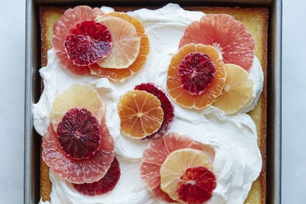 Citrus Sheet Cake from www.whatsgabycooking.com (@whatsgabycookin)