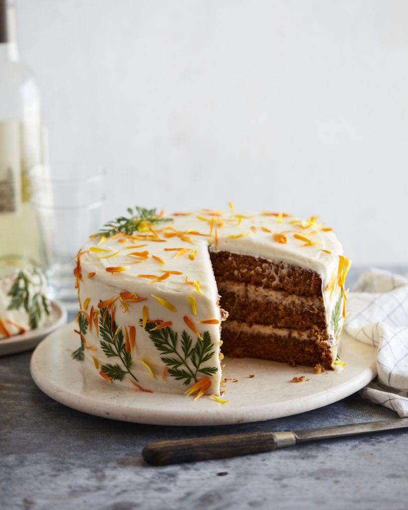 Layered Carrot Cake from www.whatsgabycooking.com (@whatsgabycookin)