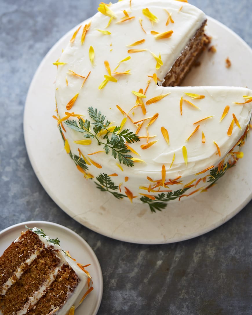 Layered Carrot Cake from www.whatsgabycooking.com (@whatsgabycookin)