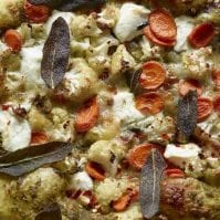 Roasted Vegetable Pizza from www.whatsgabycooking.com (@whatsgabycookin)