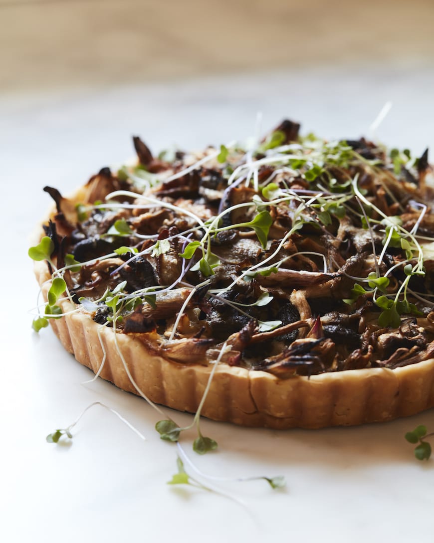 Wild Mushroom Tart from www.whatsgabycooking.com (@whatsgabycookin)