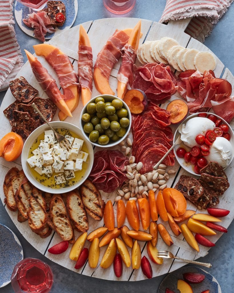 Summer Appetizer Board from www.whatsgabycooking.com (@whatsgabycookin)