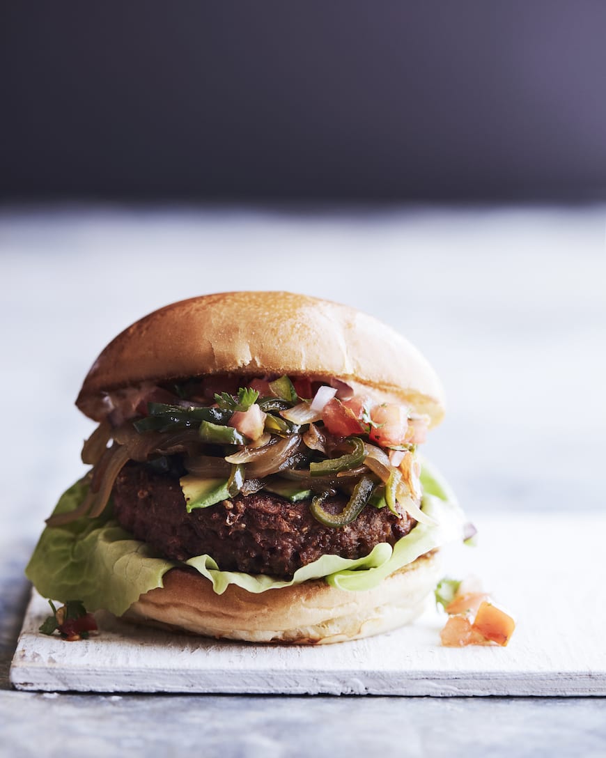 Southwestern Beyond Burger from www.whatsgabycooking.com (@whatsgabycookin)