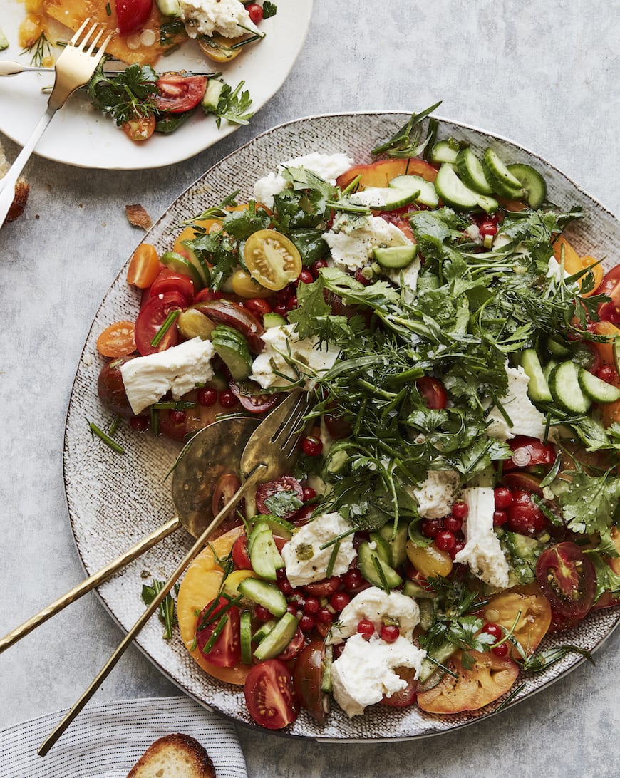 Herb Caprese Salad from www.whatsgabycooking.com (@whatsgabycookin)