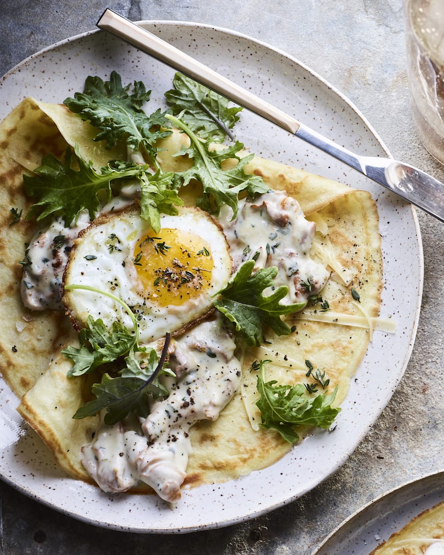 Chanterelle Crepes from www.whatsgabycooking.com (@whatsgabycookin)