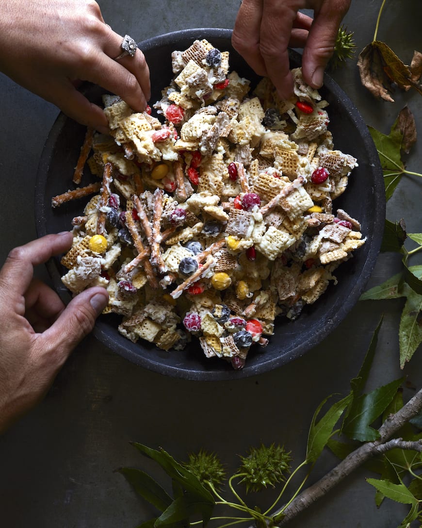 Coconut White Chocolate Chex Party Mix from www.whatsgabycooking.com (@whatsgabycookin)