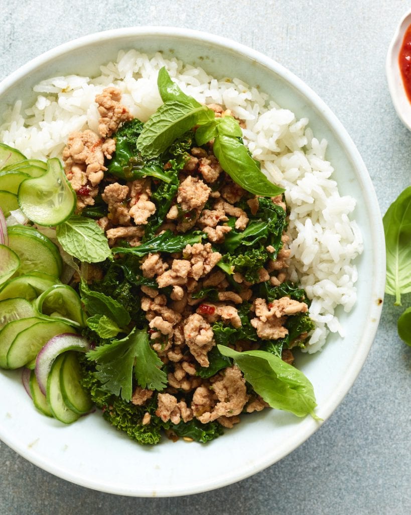 Chicken Larb Bowl