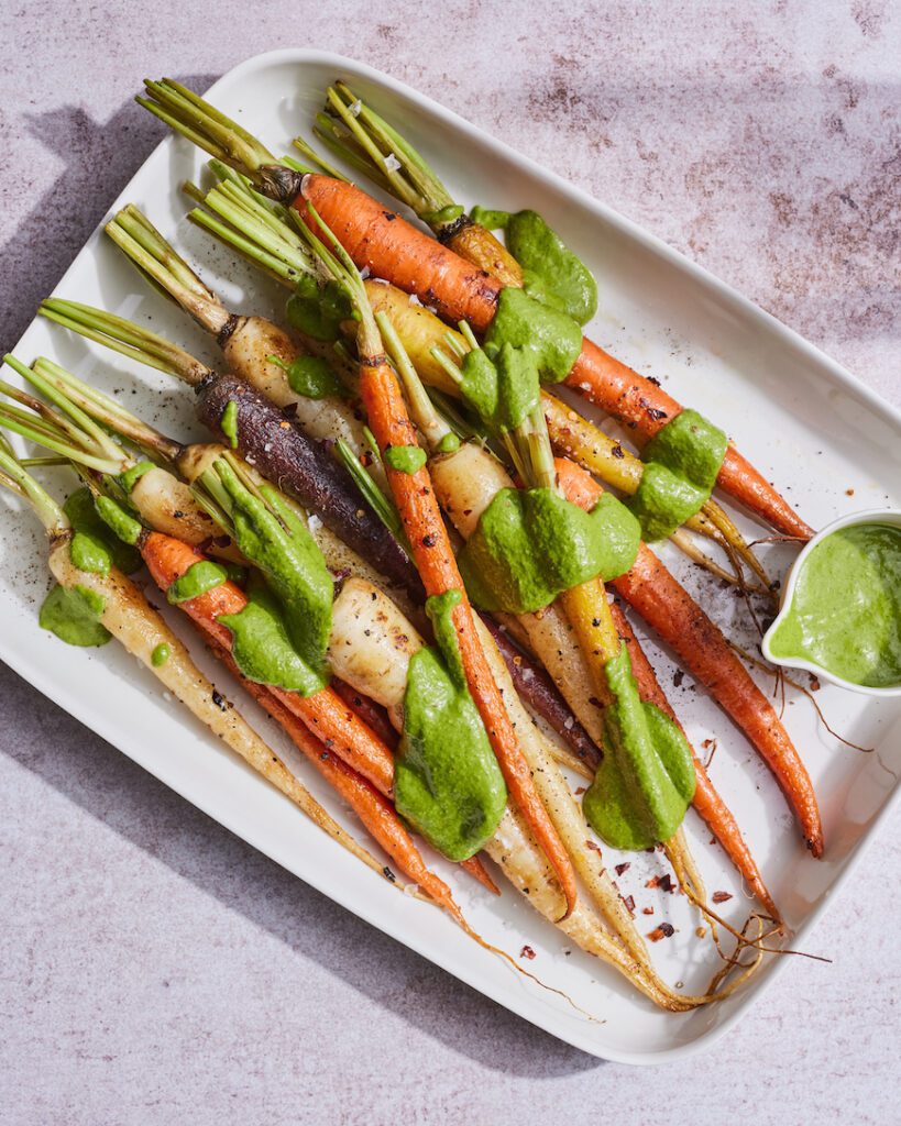 Charred Carrots With Herbs Whats Gaby Cooking 9095