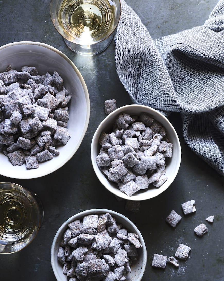 Double Dark Chocolate Muddy Buddies from www.whatsgabycooking.com (@whatsgabycookin)