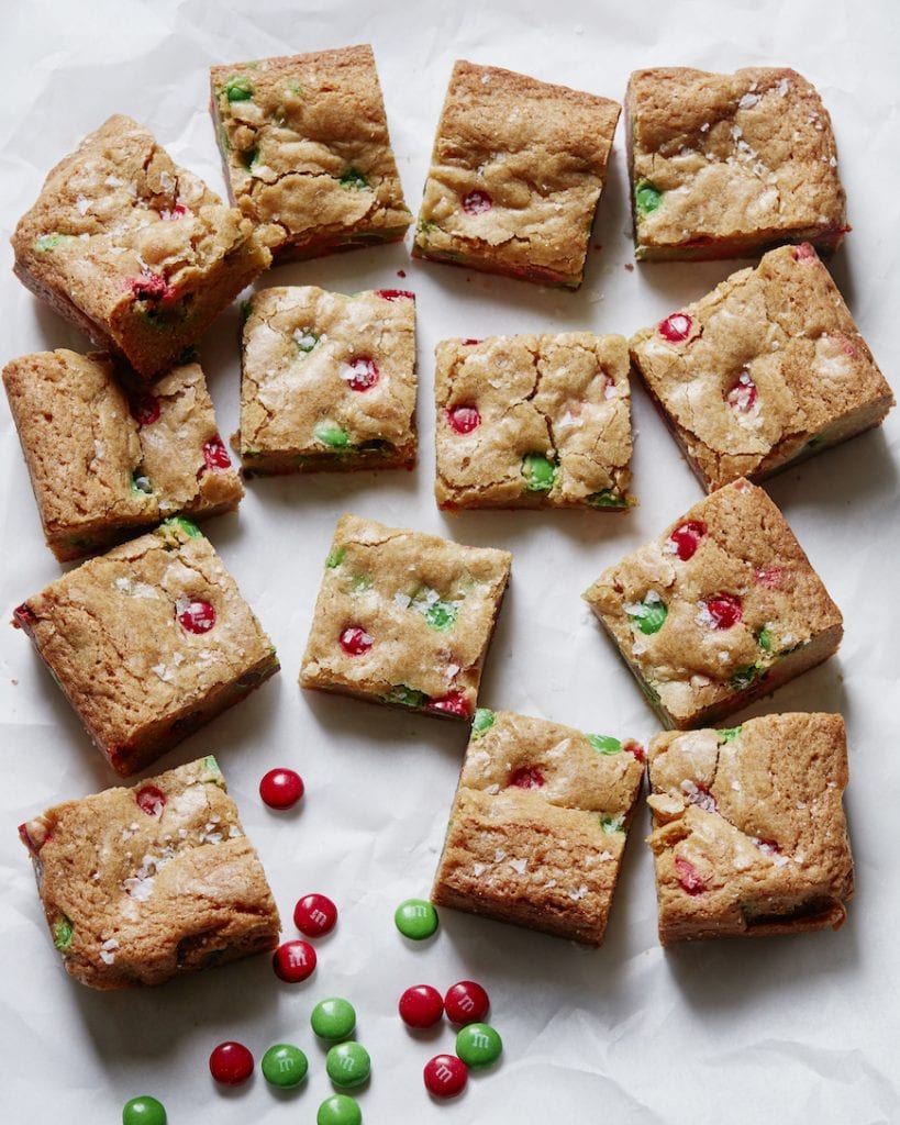 M&M Cookie Bars from www.whatsgabycooking.com (@whatsgabycookin)