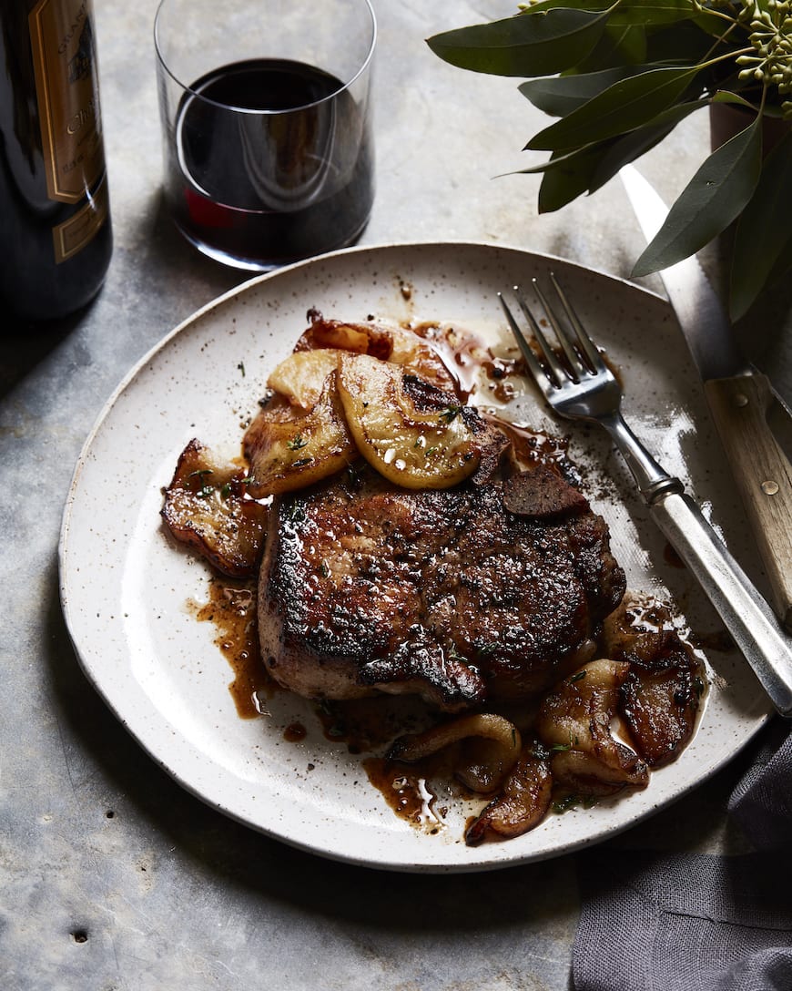 Garlic Thyme Pork Chops