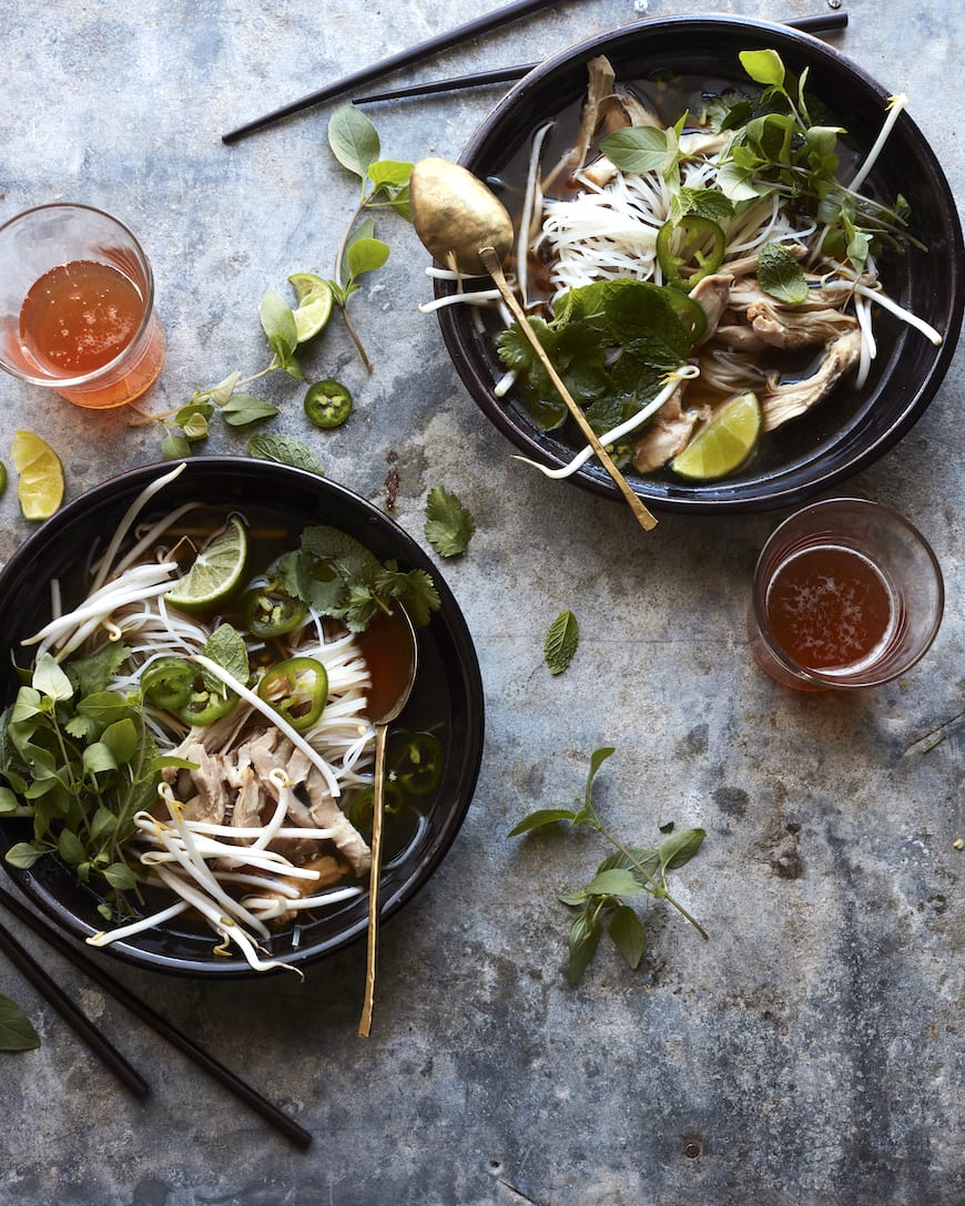 Loaded Chicken Pho (Instant Pot + Stove Top)