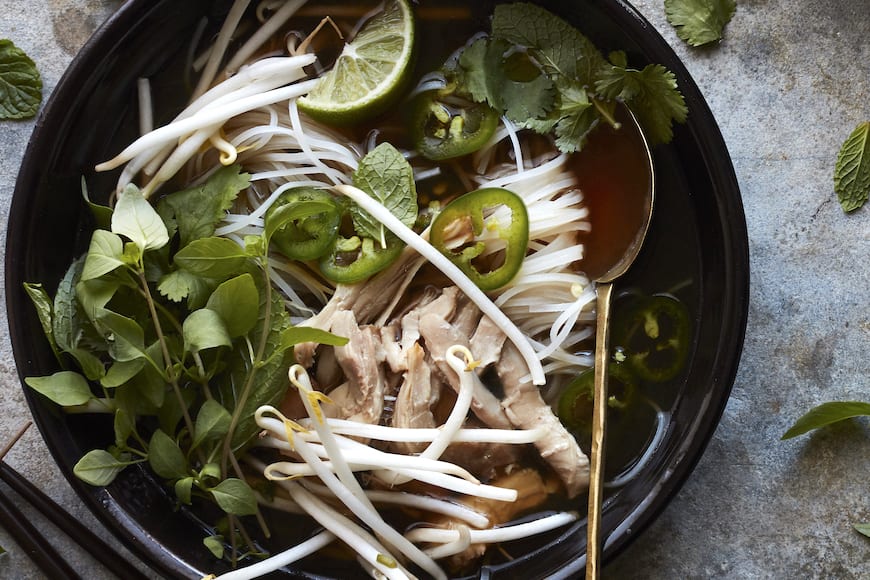 Instant Pot Loaded Chicken Pho from www.whatsgabycooking.com (@whatsgabycookin)