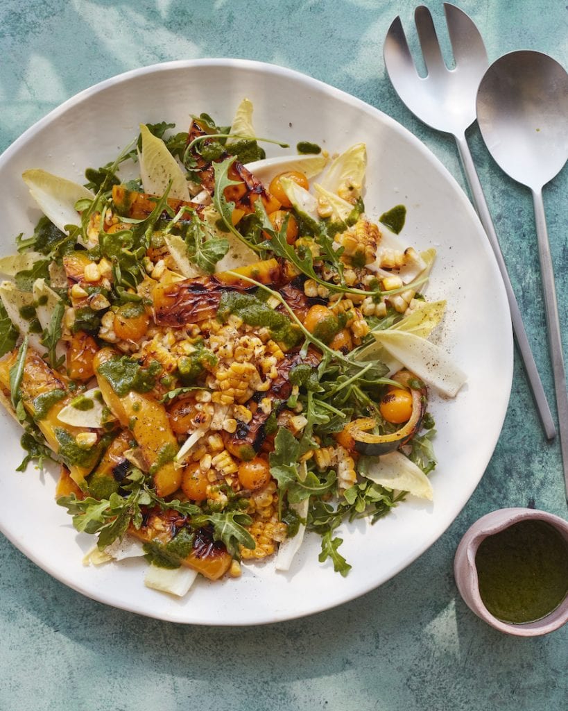 Roasted Pepper and Corn Salad from www.whatsgabycooking.com (@whatsgabycookin)