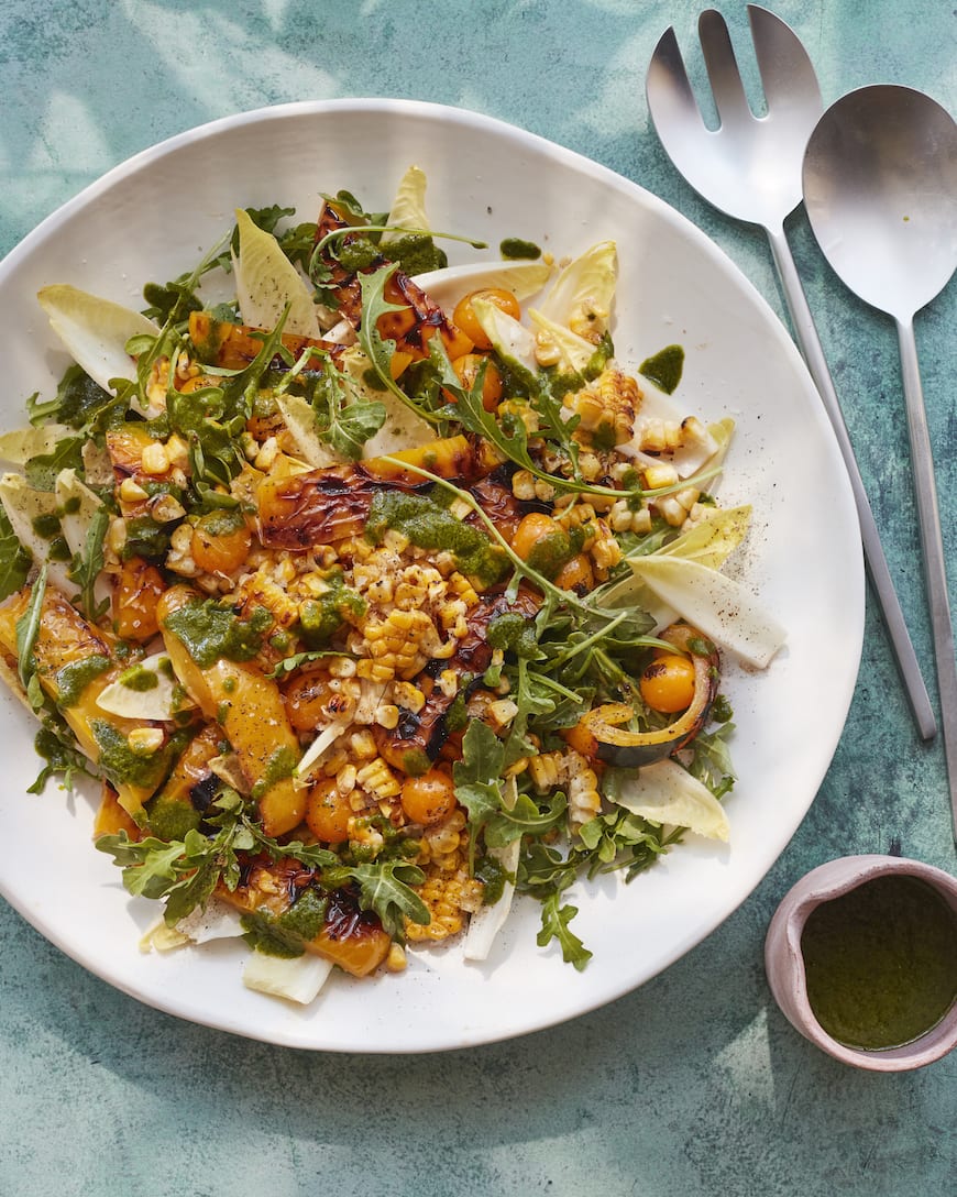 Roasted Pepper and Corn Salad