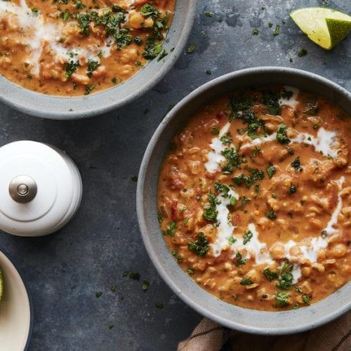 Curry Lentil Soup from www.whatsgabycooking.com (@whatsgabycookin)