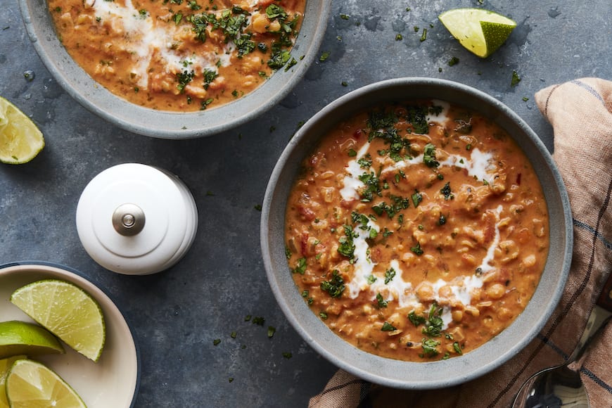 Curry Lentil Soup from www.whatsgabycooking.com (@whatsgabycookin)