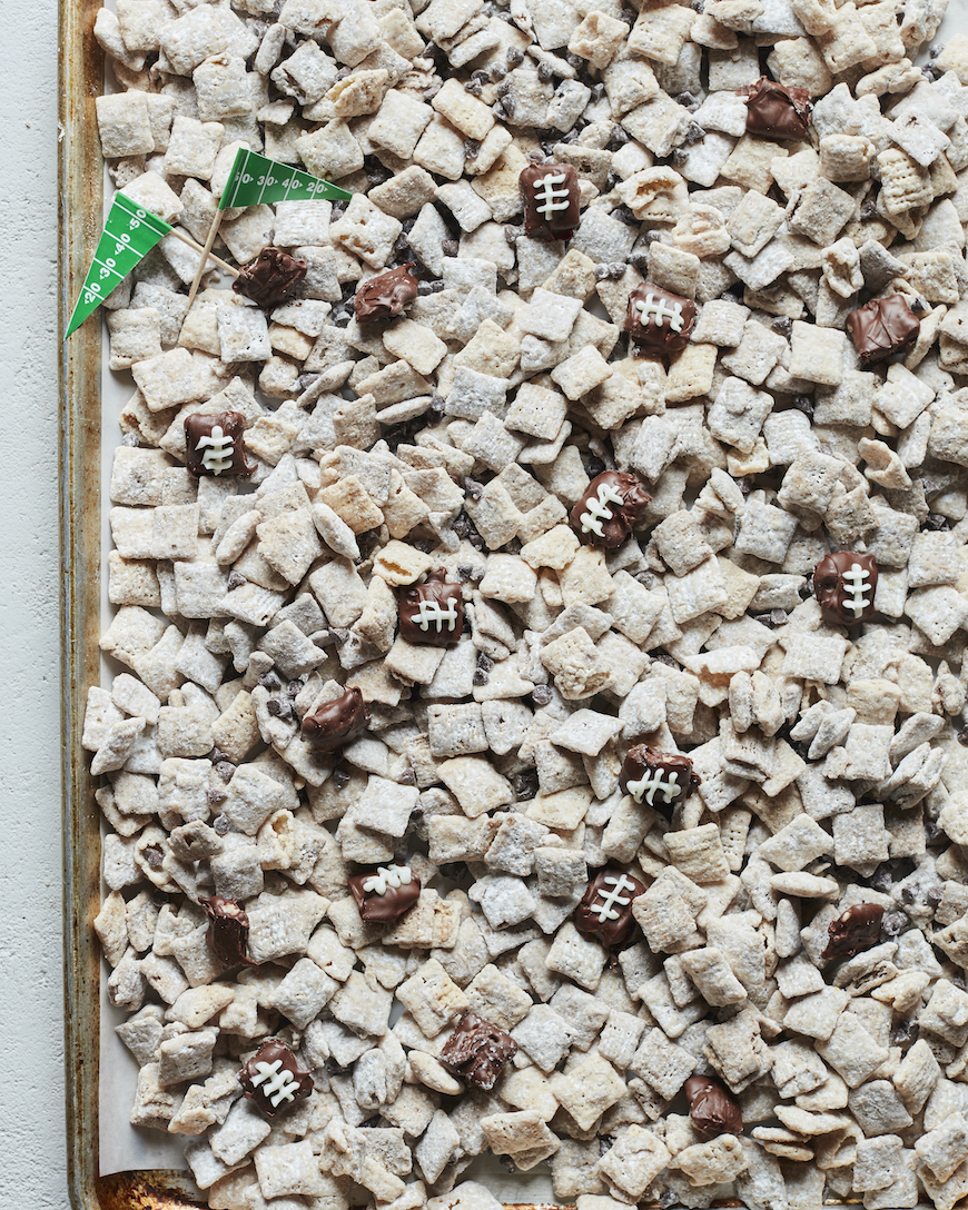 Coconut White Chocolate Muddy Buddies from www.whatsgabycooking.com (@whatsgabycookin)