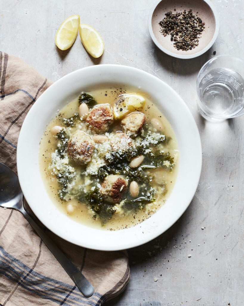 Italian Wedding Soup from www.whatsgabycooking.com (@whatsgabycookin)