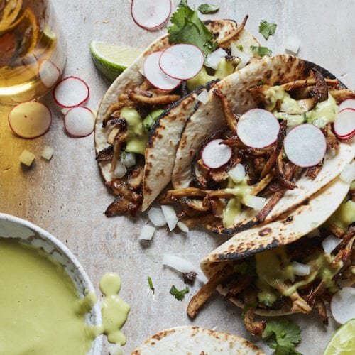 Mushroom Carnitas Taco from www.whatsgabycooking.com (@whatsgabycookin)