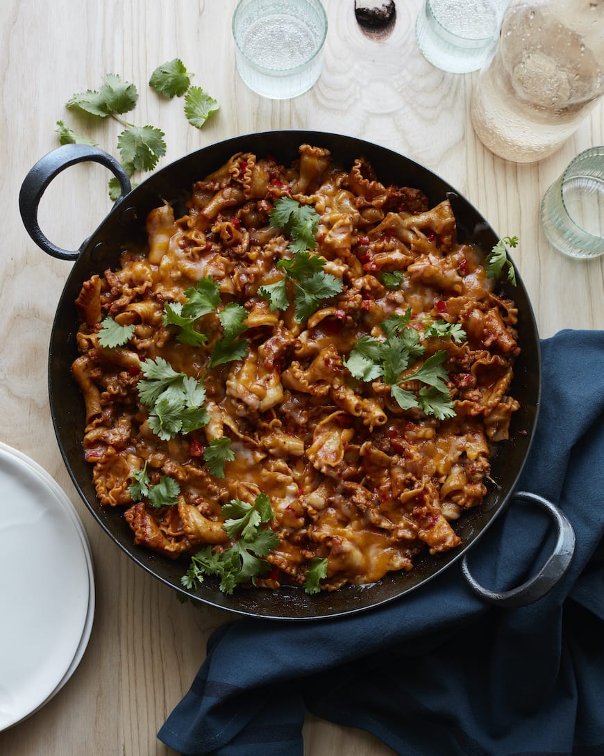 Cheesy Taco Pasta