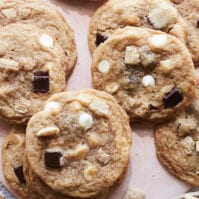 White Chocolate Chex Sugar Cookies from www.whatsgabycooking.com (@whatsgabycookin)