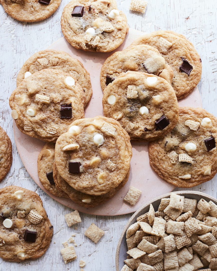 White Chocolate Chex Sugar Cookies