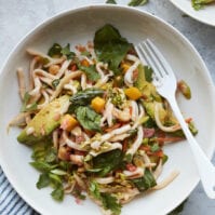 Sriracha Lime Noodle Salad from www.whatsgabycooking.com (@whatsgabycookin)