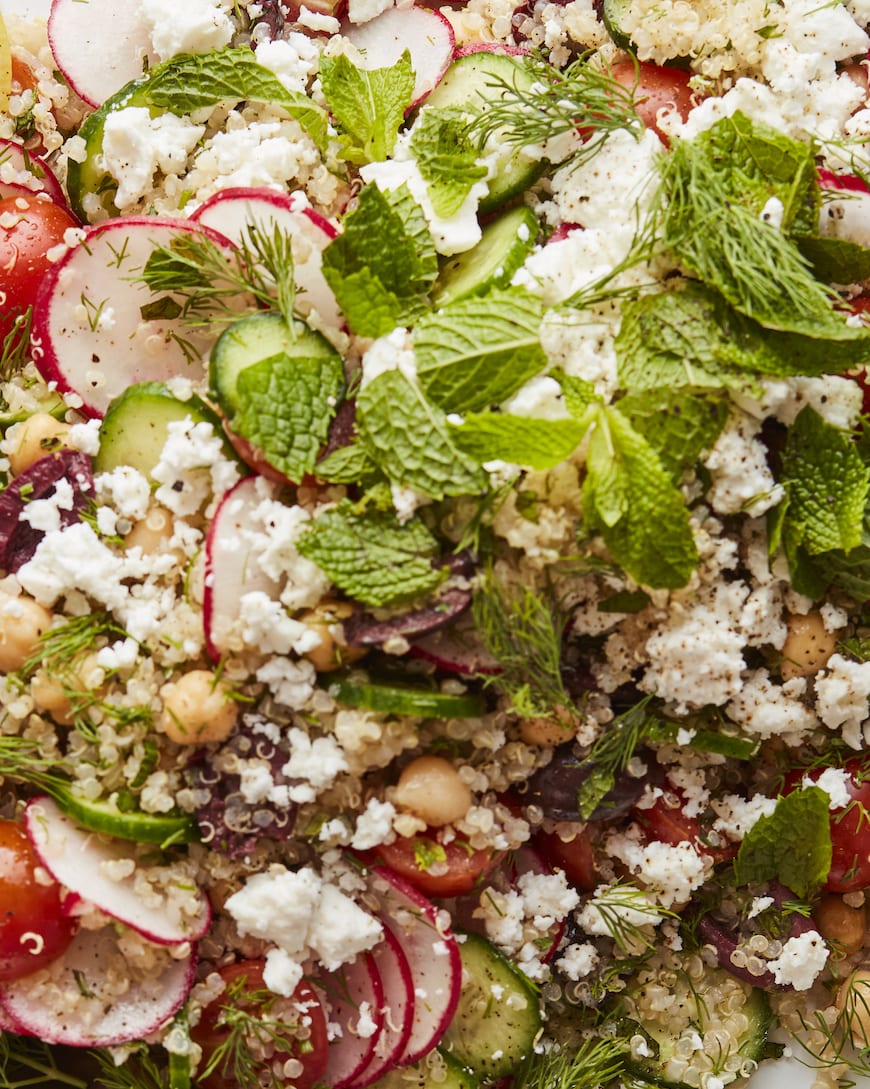 Deconstructed Falafel Salad