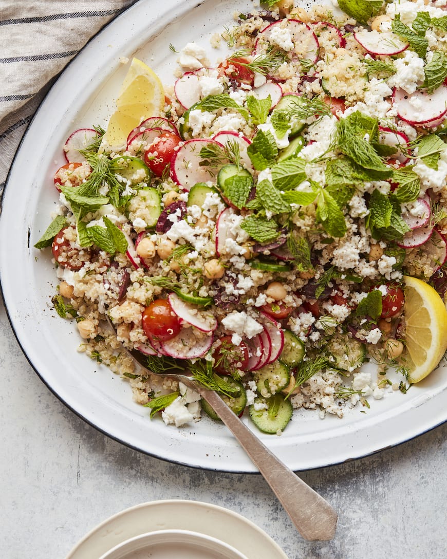 Deconstructed Falafel Salad